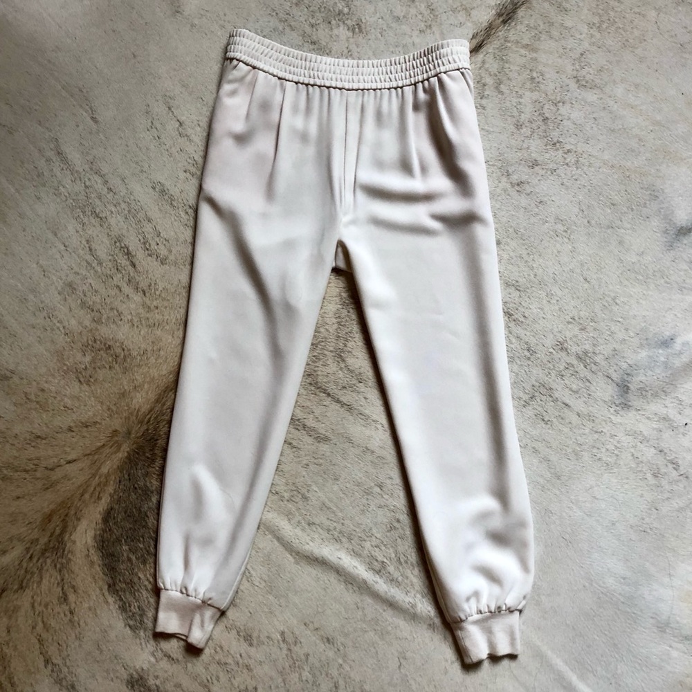 Joie Mariner Crop Pant in Porcelain Sz S